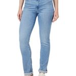 Levi’s 724 High Rise
 Straight, Vaqueros Mujer, Light Indigo Worn In, 2