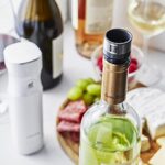 Zwilling Set De
 Sellador De Vino Al Vacío, Stainless Steel, 3 cm