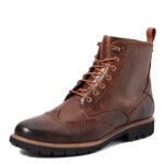 Clarks Batcombe Lord, Botas Estilo Motero Hombre, Marrón (Dark Brown),