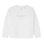 Pepe Jeans Winter Rose Sudadera, White (White), 6 años para Niñas
