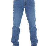 Wrangler Texas Slim, Vaqueros Classic para Hombre, Game On, 30W / 34L