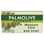 Palmolive Moisture Care Olive, Jabón en Pastilla con Extractos de Oliv