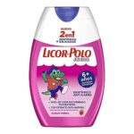 Licor del Polo – Pasta de dientes 2 en 1 – Junior +6 años Sabor Fresa
