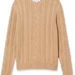 Amazon Essentials Jersey de Manga Larga 100% de Algodón con Trenzado A