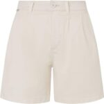 Pepe Jeans Vania Shorts para Mujer, Blanco (Mousse White), 25W
