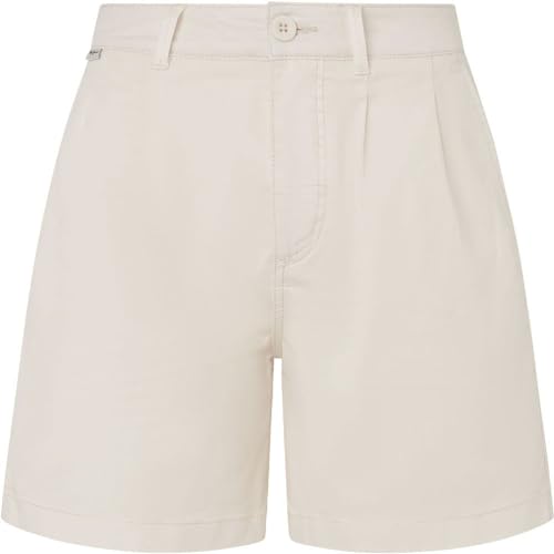 Pepe Jeans Vania Shorts para Mujer, Blanco (Mousse White), 25W