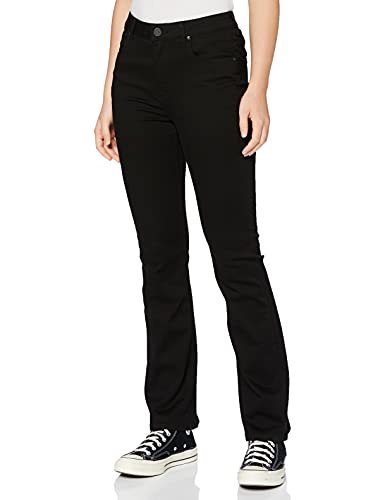 Lee Breese Boot Jeans, Black Rinse, EU 33 De Las Mujeres