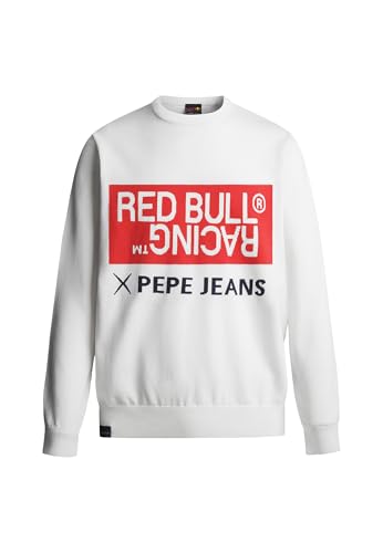 Red Bull Racing X Pepe Jeans RBR Intarsia Logo Knit Crew Neck Prendas