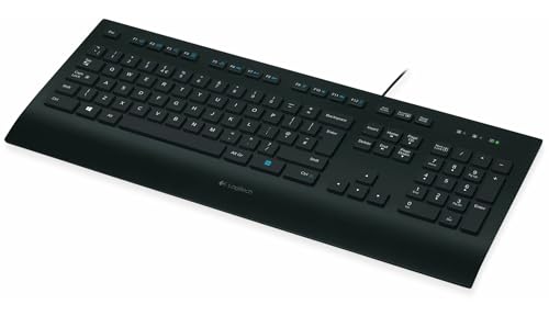 Logitech K280e Pro Teclado con Cable para Windows, Linux, Chrome, Disp