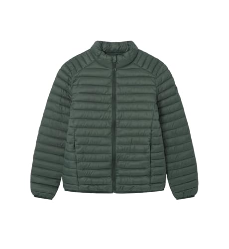 Springfield Chaqueta abullonada básica, Verde Bosque, M para Hombre