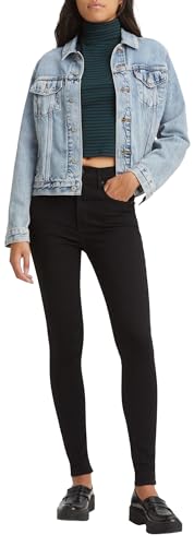 Levi’s Mile High Super Skinny, Vaqueros Mujer, Black Celestial, 27W /