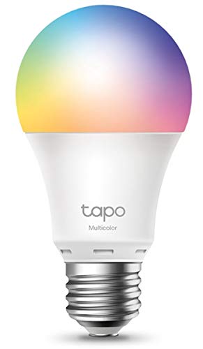 TP-Link Tapo L530E – Bombilla LED inteligente Wi-Fi, multicolor, regul