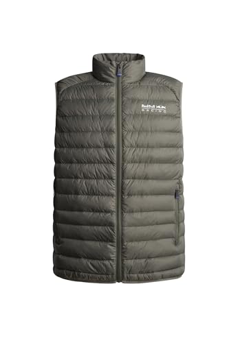 Red Bull Racing X Pepe Jeans RBR Thinsulate Gilet Chaqueta, Green (Reg