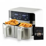 MasterPro Rocket Duo 900 | Freidora Sin Aceite Doble | Color Blanco |