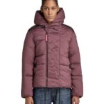 G-Star Para Mujer Chaqueta G-Whistler Short Padded, Púrpura (vineyard