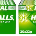 Halls Lima – Caramelo duro – Caja con 20 Sticks de 32 g (Paquete de 2)