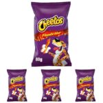Cheetos Flamin Hot, Snack Picantes, bolsa individual de aperitivo, 80