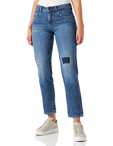 G-STAR Kate Boyfriend Jeans para Mujer, Azul (Faded Capri Restored D15
