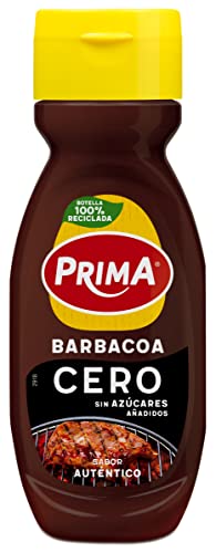 Prima salsa barbacoa Cero sin azúcares añadidos. 265 g