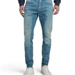 G-STAR Jeans Revend Fwd Skinny, Vaqueros Hombre, Azul (Faded Blue Pool