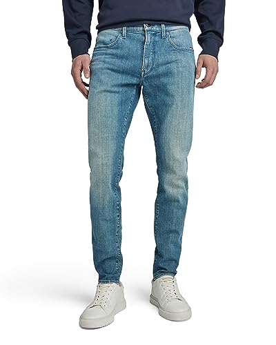G-STAR Jeans Revend Fwd Skinny, Vaqueros Hombre, Azul (Faded Blue Pool
