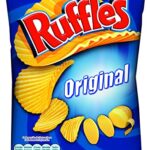 Ruffles Original, Patatas Fritas con sal, Producto de Aperitivo, bolsa