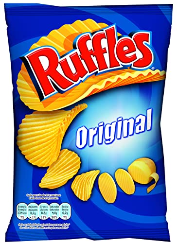 Ruffles Original, Patatas Fritas con sal, Producto de Aperitivo, bolsa