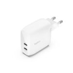 Belkin BoostCharge cargador de pared doble USB-C con PPS de 60 W, carg