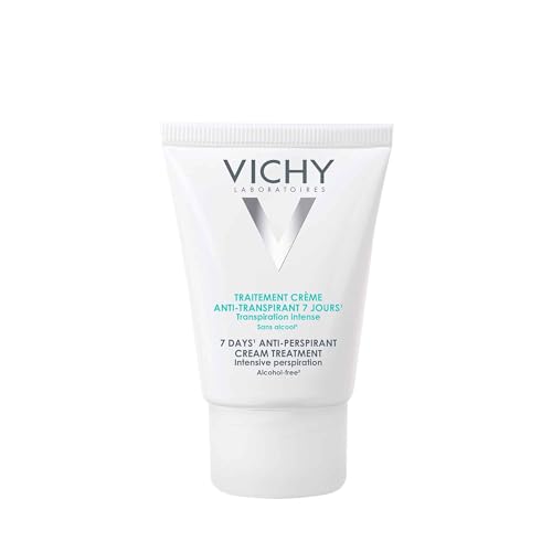 Vichy Crema de Tratamiento Antitranspirante 7 Días, Enriquecida con Sa