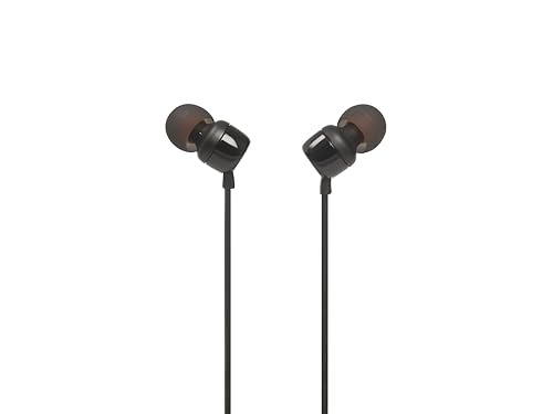 JBL Auriculares intrauditivos universales T110 con control remoto y mi