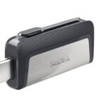 SanDisk Ultra 64 GB Dual Type-C USB 3.0 Flash Drive, Silver