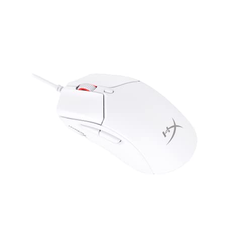 HyperX Haste 2 – Ratón gaming con cable, ultraligero 53g, sensor preci