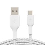 Belkin BoostCharge cable USB C trenzado (cable USB-C a USB-C, cable US