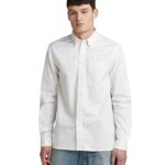 G-Star para Hombre One pkt Regular Shirt LS, Blanco (White D24292-A504