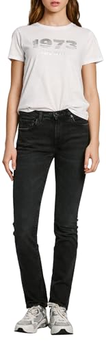 Pepe Jeans Slim Jeans MW Pl204589, Azul (Denim-xh5), 30W / 30L para Mu