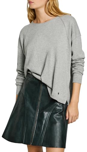 Pepe Jeans Isela Crew Neck Prendas de Punto, Gris (Light Grey), S para