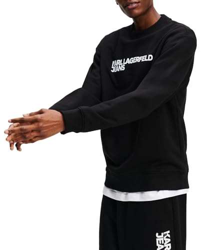 KARL LAGERFELD JEANS, para Hombre, Sudadera Regular con el Logotipo Es