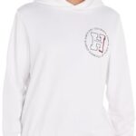 Tommy Hilfiger Hombre Sudadera con Capucha, Blanco (White), S