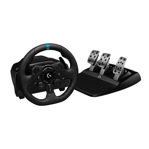 Logitech G G923 Racing Wheel and Pedals, Force Feedback TRUEFORCE,1.00