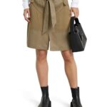 G-Star para Mujer Falda Tone On Tone Loose, Marrón (Coriander D24614-D