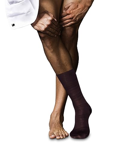 FALKE Highshine M So seda algodón estampados 1 par, Calcetines Hombre,