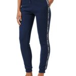Tommy Hilfiger Pantalón de Chándal Mujer Sweatpants Largo, Azul (Navy
