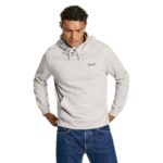 Pepe Jeans Sam Hoodie Sudadera, Gris (Light Grey Marl), S para Hombre