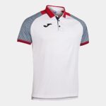 Joma Essential II Polos Caballero, Hombres, Blanco Marino, 5XS