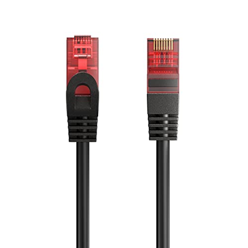 Cable de conexión Ethernet CAT 6 U/UTP, transmisión de hasta 1 Gigabit