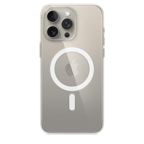 Apple Funda Transparente con MagSafe para el iPhone 15 Pro MAX 