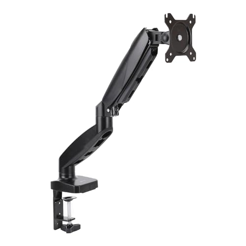 Amazon Basics Soporte de monitor con amortiguador de gas, ajustable, p