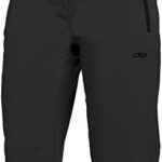 CMP – Pantalón capri stretch mujer, Nero, L