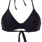 Pepe Jeans Wave Br Knot Top Bikini para Mujer, Negro (Black), XS
