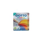 Giotto Stilnovo Acquarell Lápices de Colores Acuarelables, Estuche Met